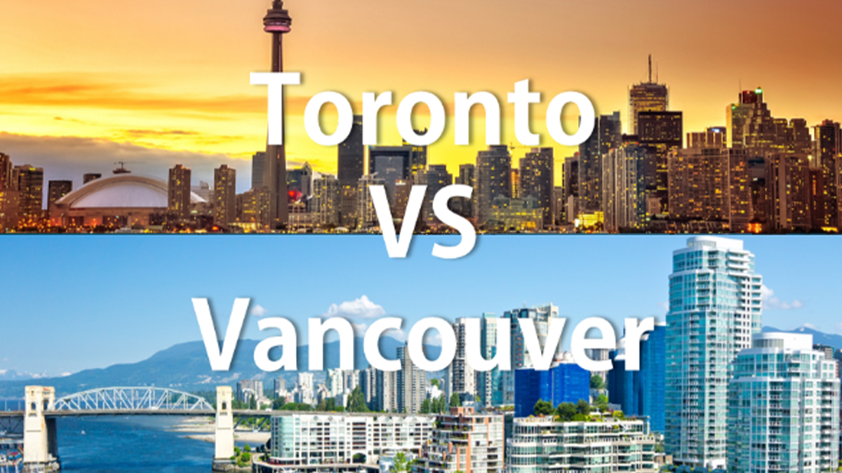 مقایسه هزینه ها در ونکوور و تورنتو کانادا